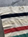 Hudson Bay Vintage Wool 4-Point Blanket 81x71