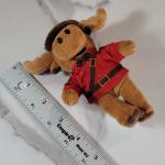 RCMP Sergeant Bullmoose Plush Keychain