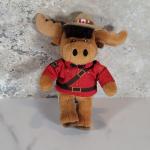 RCMP Sergeant Bullmoose Plush Keychain