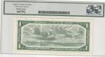 Vintage Bank of Canada One Dollar Note MS-66