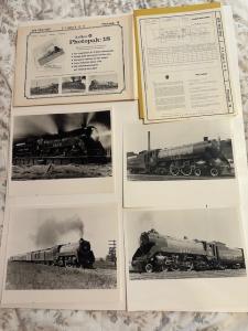 Set of 4 Vintage Canadian Pacific Railway Photos