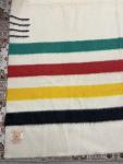Hudson's Bay Company Vintage Wool Point Blanket 89"x71