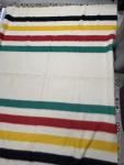 Hudson's Bay Company Vintage Wool Point Blanket 89"x71