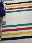 Hudson's Bay Company Vintage Wool Point Blanket 89"x71
