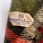 Hudsons Bay Wool Blend Plaid Throw Blanket