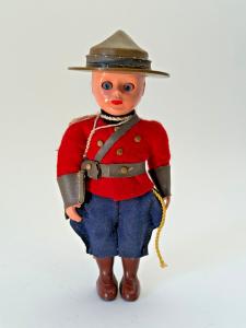 1960s Rogark Royal Canadian Mounties Doll