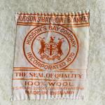 Hudsons Bay Vintage Striped Wool Blanket 90x70”