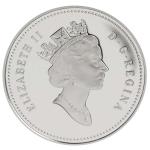 1998 RCMP Mounted Police Vintage Silver Dollar