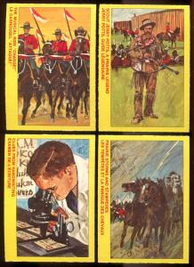 1972 Royal Canadian Mounted Police Trading Cards Set