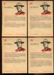 1972 Royal Canadian Mounted Police Trading Cards Set