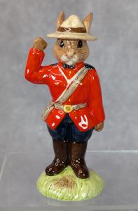 Royal Doulton Bunnykins Canadian Mountie Limited Edition