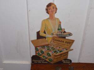 1929 Canada Dry Ginger Ale Vintage Sign