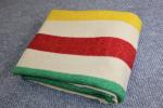 Hudson’s Bay Vintage 4-Point Wool Blanket 83"x70