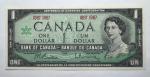 1967 Canadian Centennial $1 Bill - Beattie Rasminsky
