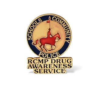 RCMP Drug Awareness Lapel Pin for Collectors