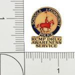 RCMP Drug Awareness Lapel Pin for Collectors