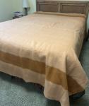 Hudson's Bay 6 Point Gold Queen Wool Blanket