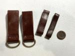 Vintage RCMP Leather Belt with Holster and Pouch