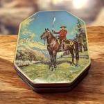 Horner Canadian Mountie Vintage Collectible Tin