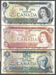 Vintage Bank of Canada Notes Lot - 5 Pieces