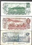 Vintage Bank of Canada Notes Lot - 5 Pieces