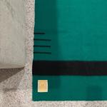 Hudson’s Bay Vintage Wool Black Stripe Blanket 63”x80”