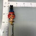 Vintage Royal Canadian Mountie Keychain Ring