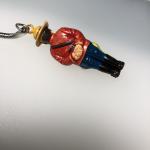 Vintage Royal Canadian Mountie Keychain Ring