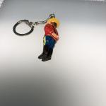 Vintage Royal Canadian Mountie Keychain Ring