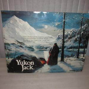 Vintage Yukon Jack 1978 Canadian Whisky Tin