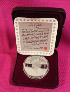 1994 Silver Dollar RCMP Dog Sled Patrol