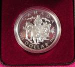 1994 Silver Dollar RCMP Dog Sled Patrol