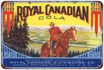 Royal Canadian Cola Vintage Metal Sign