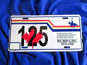 Limited Edition RCMP 125th Anniversary Collectible