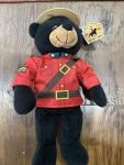 RCMP Bear Plush Toy for Vintage Collectors