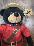RCMP Bear Plush Toy for Vintage Collectors