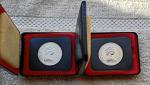 1973 Canada RCMP Mountie Silver Dollar Set