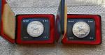 1973 Canada RCMP Mountie Silver Dollar Set