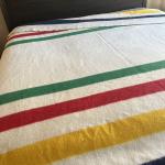 Hudson Bay Classic King Multistripe Wool Blanket
