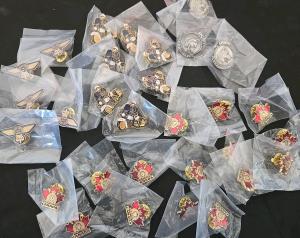 RCMP Enamel Pin Set of 30 – Vintage Style