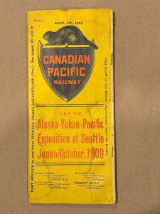 Canadian Pacific Railway Original Print, April 1909