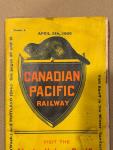 Canadian Pacific Railway Original Print, April 1909