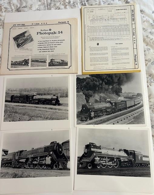 Canadian National Railway 14-Set Photo Collection