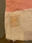 Vintage Hudson's Bay Wool Blanket - Pink Stripes