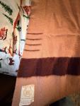Hudson Bay Vintage Brown Wool Blanket 84” x 60”