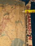 1919 Canadian National Railway Antique System Map