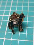 Vintage Canadian Mounted Police Gold Lapel Pin
