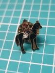 Vintage Canadian Mounted Police Gold Lapel Pin