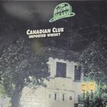 Brown Derby Restaurant Canadian Club Metal Sign