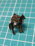 Vintage Canadian Mounted Police Gold Lapel Pin
